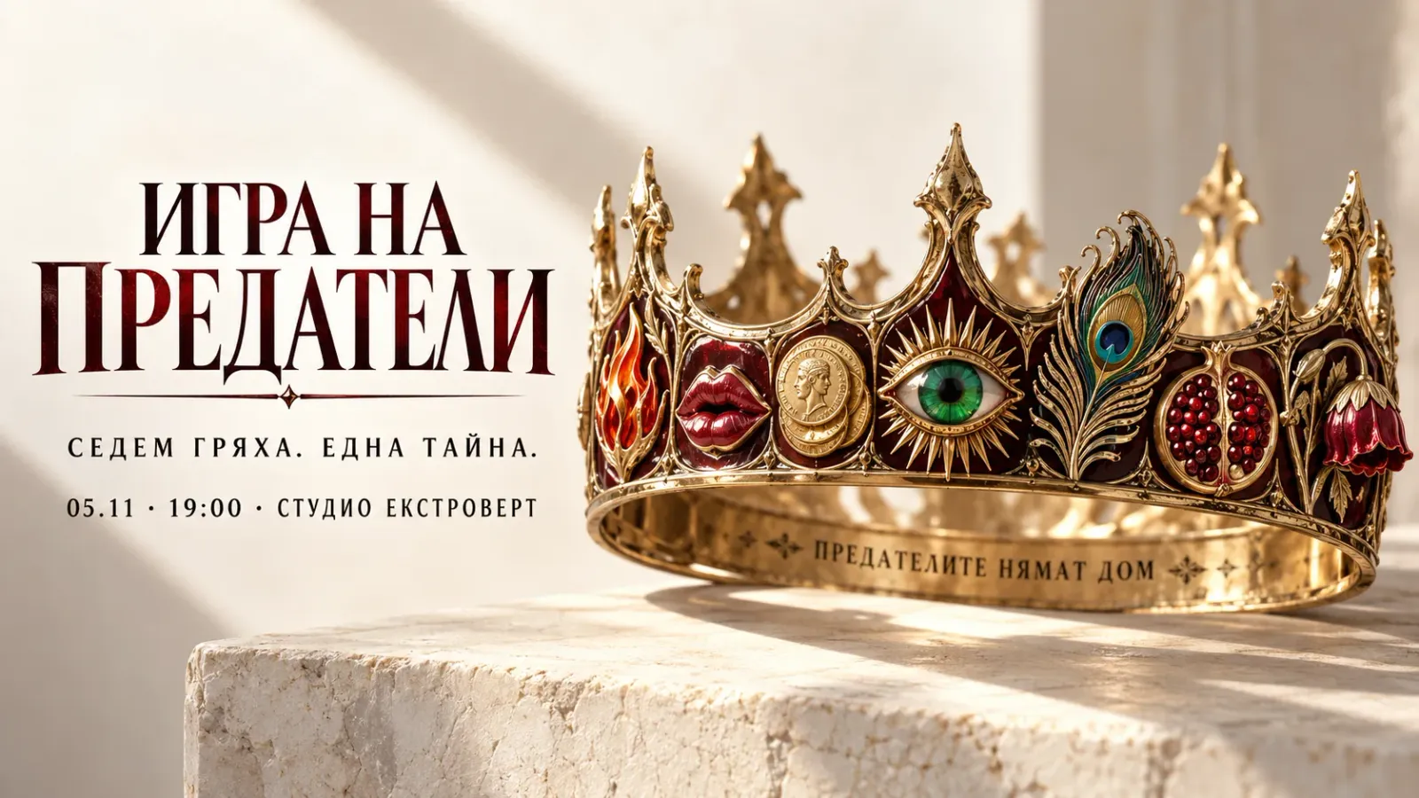 Игра на предатели | Седем гряха. Една тайна.