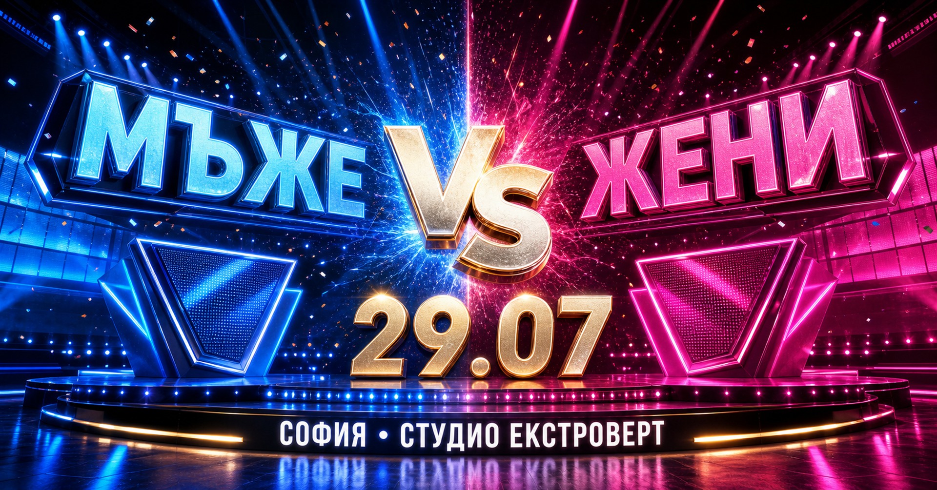 Мъже срещу Жени | Шоу състезания