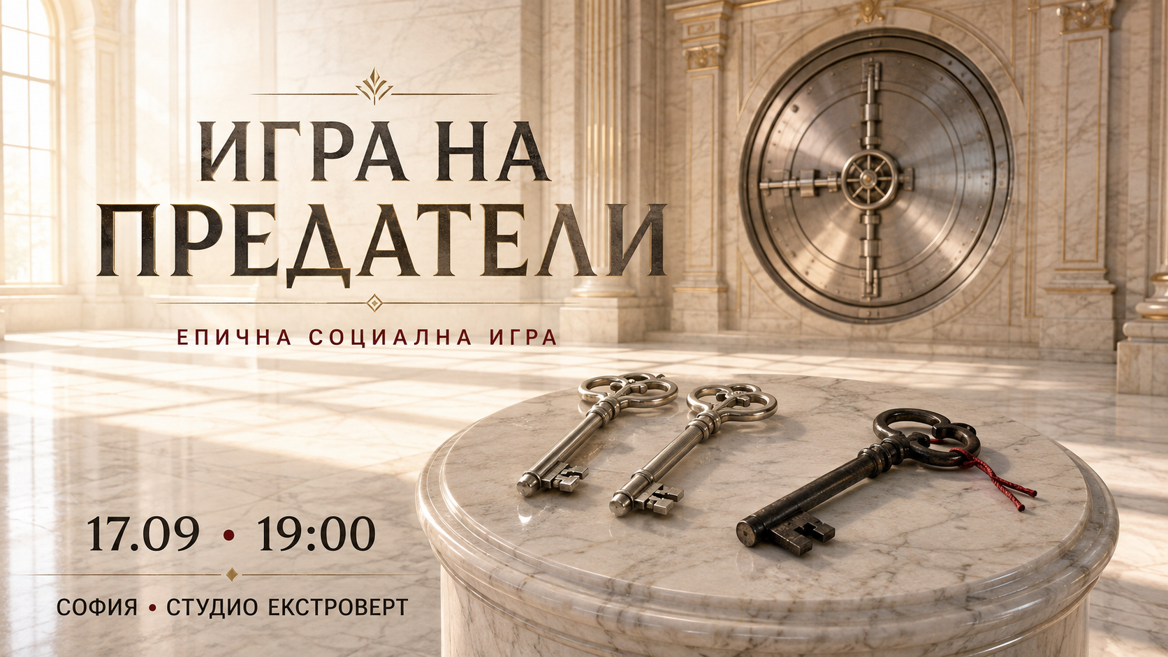 Игра на предатели | Епична социална игра