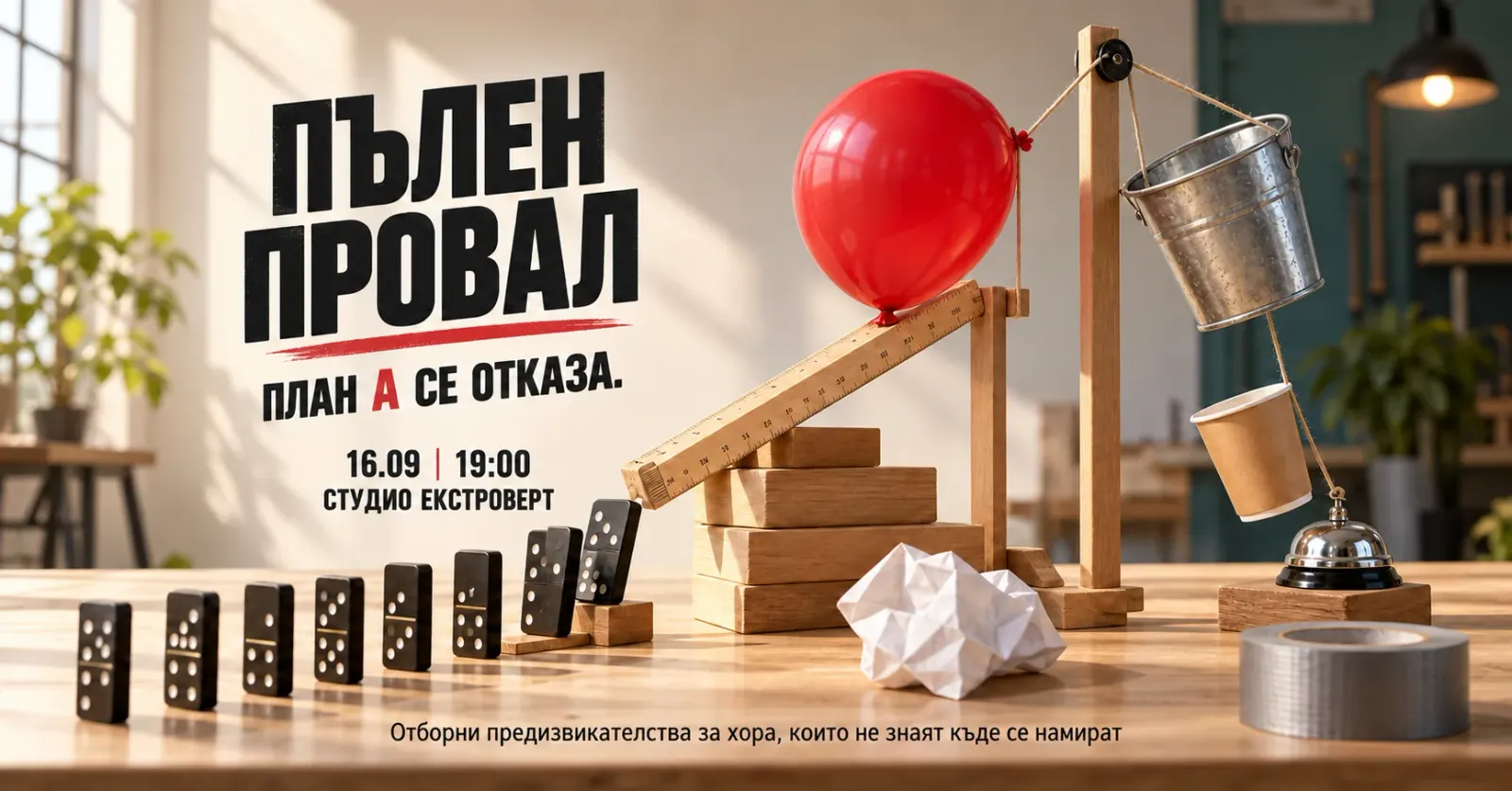 Пълен провал | План А се отказа