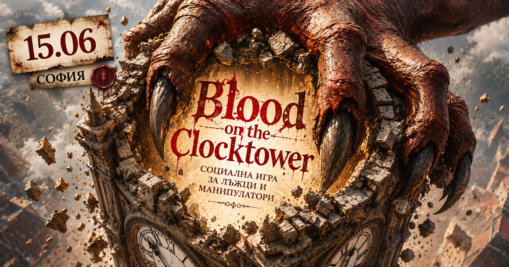 Blood on the Clocktower | Социална игра за лъжци и манипулатори