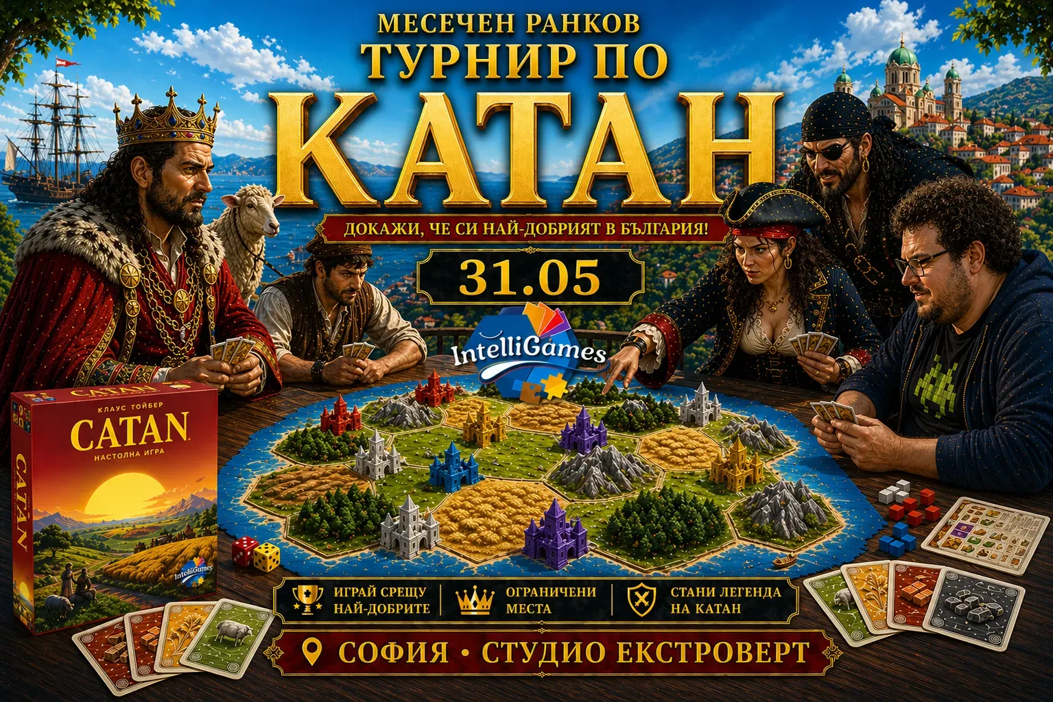 Официален турнир по Катан