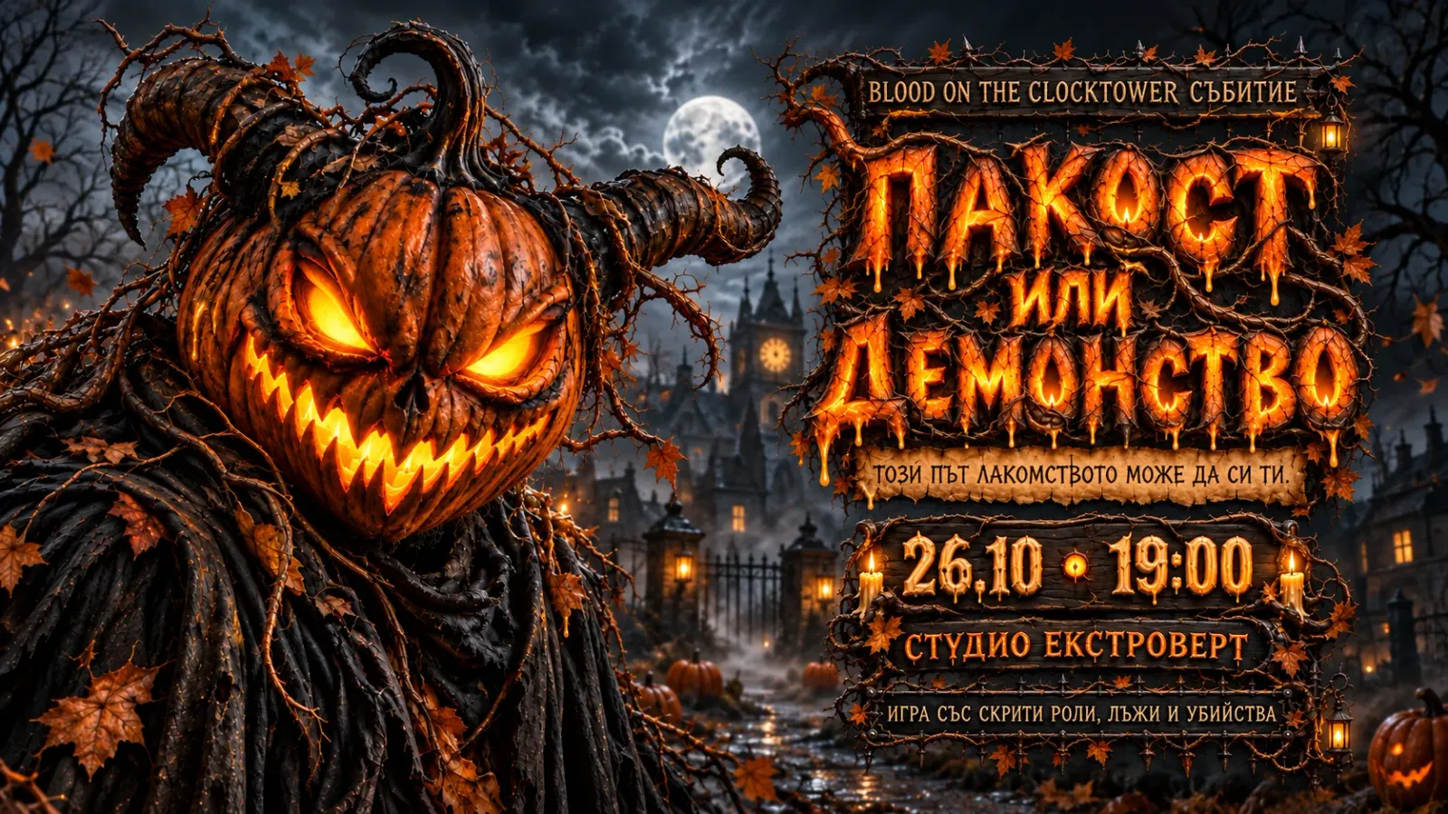 Пакост или демонство | Blood on the Clocktower