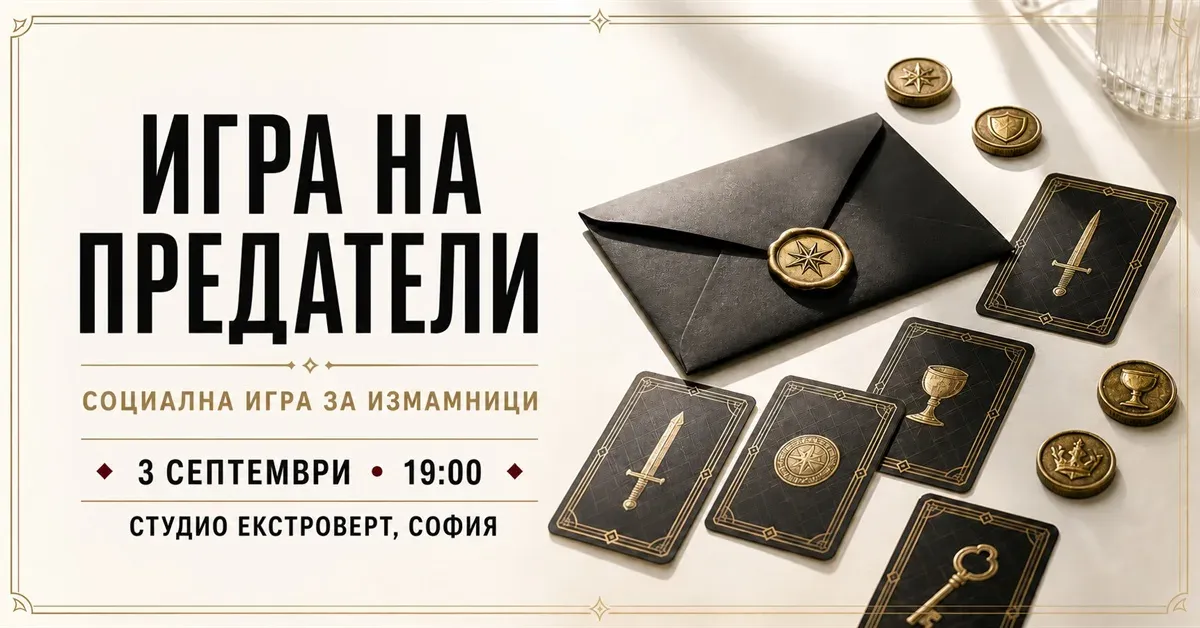 Игра на предатели | Социална игра за измамници
