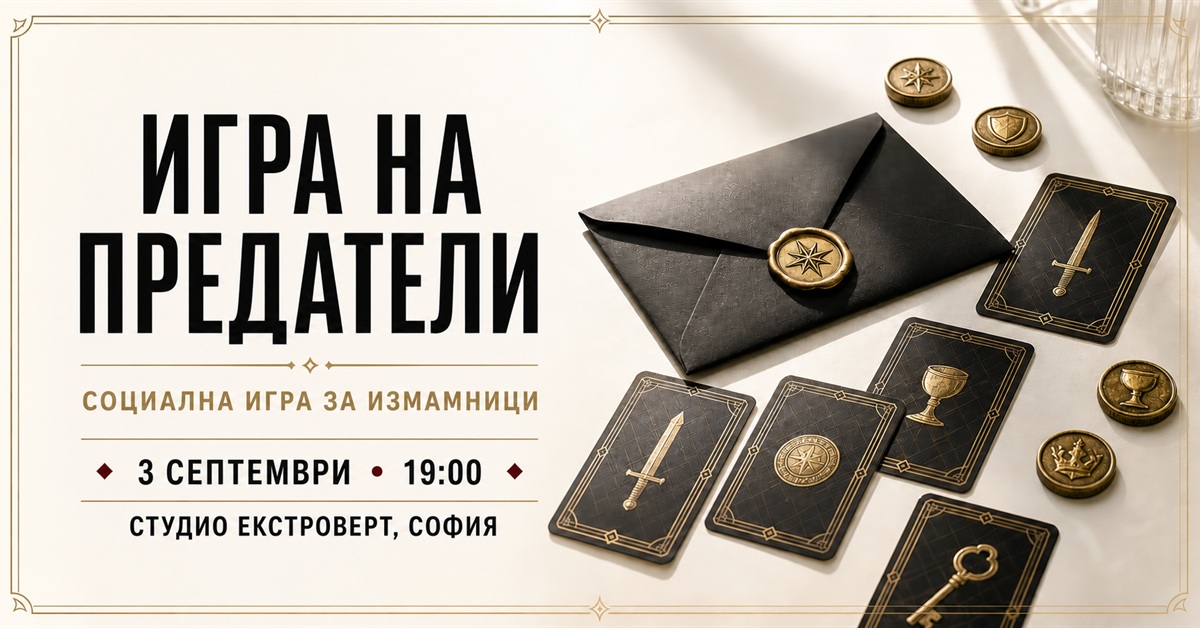 Игра на предатели | Социална игра за измамници
