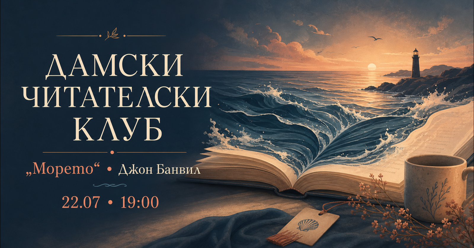 Дамски читателски клуб | „Морето“ от Джон Банвил